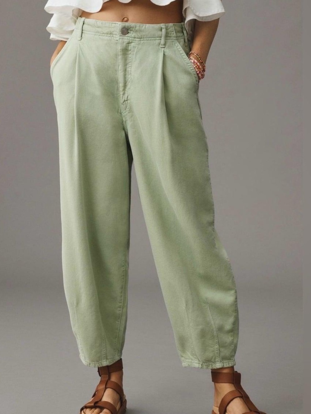 PILCRO The Breaker Mid Rise Tapered light jeans